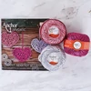 Imagine 4/6 - Set croșetat, Anchor Metallic - Inimioare, roz, argintiu