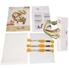 Imagine 5/5 - Kit broderie cu punct de cruce,  Anchor  Spring Decorations  - Flori de primavara, galben