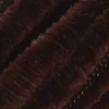 Chenille, 30 cm - maro închis, 10 buc