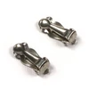 Bază pentru cercei, clip, 16 mm - otel inoxidabil