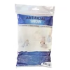 Imagine 1/2 - Crupe de zăpadă artificială - plastic, alb, 100 gr
