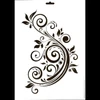 Imagine 1/2 - Șablon , Cadence, 21x30 cm - ornament