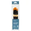 Set de pensule, sintetice - mixte, 5 buc