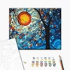 Set pictură pe numere, pe pânză întinsă, 40x50 cm - Cosmosul artistic