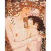 Set pictură pe numere, pânză întinsă, 40x50 cm - Gustav Klimt: Mama și copilul