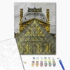 Imagine 5/5 - Set pictură pe numere, pe pânză întinsă, 40x50 cm - Louvre Pyramid