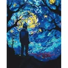 Imagine 1/5 - Set pictură pe numere, pe pânză întinsă 40x50 cm - Inspirație