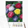 Imagine 5/5 - Set pictură pe numere, pe pânză întinsă, 40x50 cm - Asteri colorate