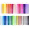 Bruynzeel Fineliner Brush pen marker cu două vârfuri   în set - 72 buc, în cutie metalcă