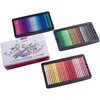Bruynzeel Fineliner Brush pen marker cu două vârfuri   în set - 72 buc, în cutie metalcă