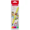 Imagine 1/3 - Bruynzeel Fineliner set pâslă cu ac - set de 6, culori neon