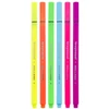 Bruynzeel Fineliner set pâslă cu ac - set de 6, culori neon