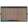 Set creioane colorate Caran d'Ache Luminance 6901 - 76 culori, 78 buc + 2 buc Full Blender