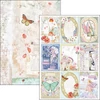 Set de hârtie scrapbook  Ciao Bella, A4, 9 coli - Pământul fermecat Creative Pad