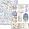 Set de hârtie scrapbook  Ciao Bella, A4, 9 coli - Pământul fermecat Creative Pad