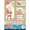 Set de hârtie scrapbook  Ciao Bella, A4, 9 coli - Dear Santa Creative Pad