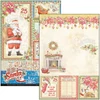 Imagine 2/11 - Set de hârtie scrapbook  Ciao Bella, A4, 9 coli - Dear Santa Creative Pad
