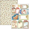 Set de hârtie scrapbook  Ciao Bella, A4, 9 coli - Dear Santa Creative Pad