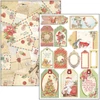 Set de hârtie scrapbook  Ciao Bella, A4, 9 coli - Dear Santa Creative Pad