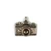 Charm, ornament metalic, 4 buc - camera, 3D