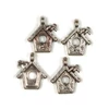 Imagine 1/2 - Ornament metalic Charm, 4 buc - casuta pentru pasari