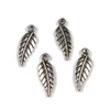 Imagine 1/3 - Charm, ornament metalic, 4 buc - frunza