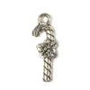 Imagine 2/2 - Charm, ornament metalic, 4 buc - acadea, 3D
