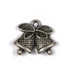 Imagine 2/2 - Charm, ornament metalic, 3 buc - clopot, 3D