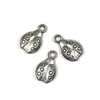 Imagine 1/2 - Ornament metalic Charm, 3 buc - buburuza, 3D