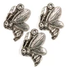 Imagine 1/2 - Ornament metalic Charm, 3 buc - albinuță