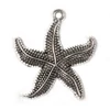 Imagine 2/2 - Ornament metalic Charm, 3 buc - stea de mare