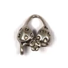 Imagine 2/2 - Charm, ornament metalic, 3 buc - top bikini, 3D