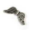 Imagine 2/2 - Charm, ornament metalic, 3 buc - aripi de inger, 3D