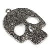 Imagine 2/3 - Charm, ornament metalic, 1 buc - craniu