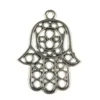 Imagine 1/2 - Charm, ornament metalic, 1 buc - Mâna lui Fatima