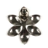 Charm, ornament metalic, 1 buc - floare