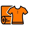 Vopsea textil Columbus, vopsea haine- portocaliu
