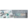 Imagine 1/4 - Cretacolor Aquagraph Colors Pocket Set Set creioane grafit solubile în apă, 6 buc., cutie metalică