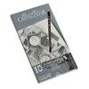 Set de desen Cretacolor Artino Grafit grafit, 10 piese, cutie metalică