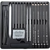 Imagine 2/2 - Set de desen cu cărbune Cretacolor Black Box - 20 buc, Pod cu lanțuri