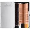 Imagine 2/7 - Cretacolor Eagle Set, set de desen, 12 buc, în cutie metalică