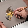 Imagine 6/7 - Cretacolor Eagle Set, set de desen, 12 buc, în cutie metalică