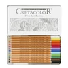 Set creioane pastel Cretacolor Fine Art Pastel - 12 buc, cutie metalică