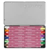 Set creioane colorate Cretacolor Karmina - 12 buc, cutie metalică