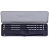 Set de desen Cretacolor Nero Deep Black Pocket Set, 7 piese, cutie metalica