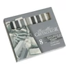 Set crete pastel Cretacolor - 8 buc, nuanțe de gri
