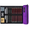 Imagine 5/7 - Cretacolor Pencil Wrap Set, set de desen în suport de pânză rulabil - Beginner, 16 buc 