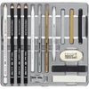 Set de desene și schițe Cretacolor The Diamond Box, 15 buc. , cutie metalică