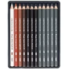 Imagine 2/4 - Cretacolor X-Sketch Mega set de creioane pentru desen și schiță, 12 buc