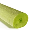 Hârtie creponată florală, 180 g, 50x250 cm - 558 galben-verzui